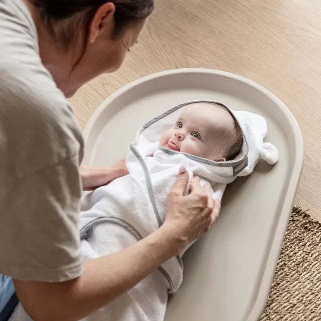 Shnuggle Squishy Baby Changing Mat Taupe Shnuggle Yallatoys