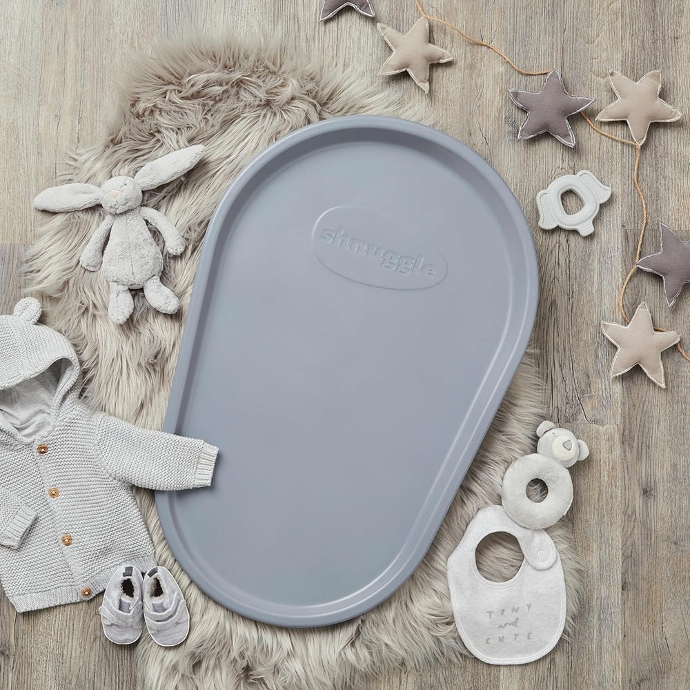 Shnuggle Squishy Changing Mat Grey Shnuggle Yallatoys