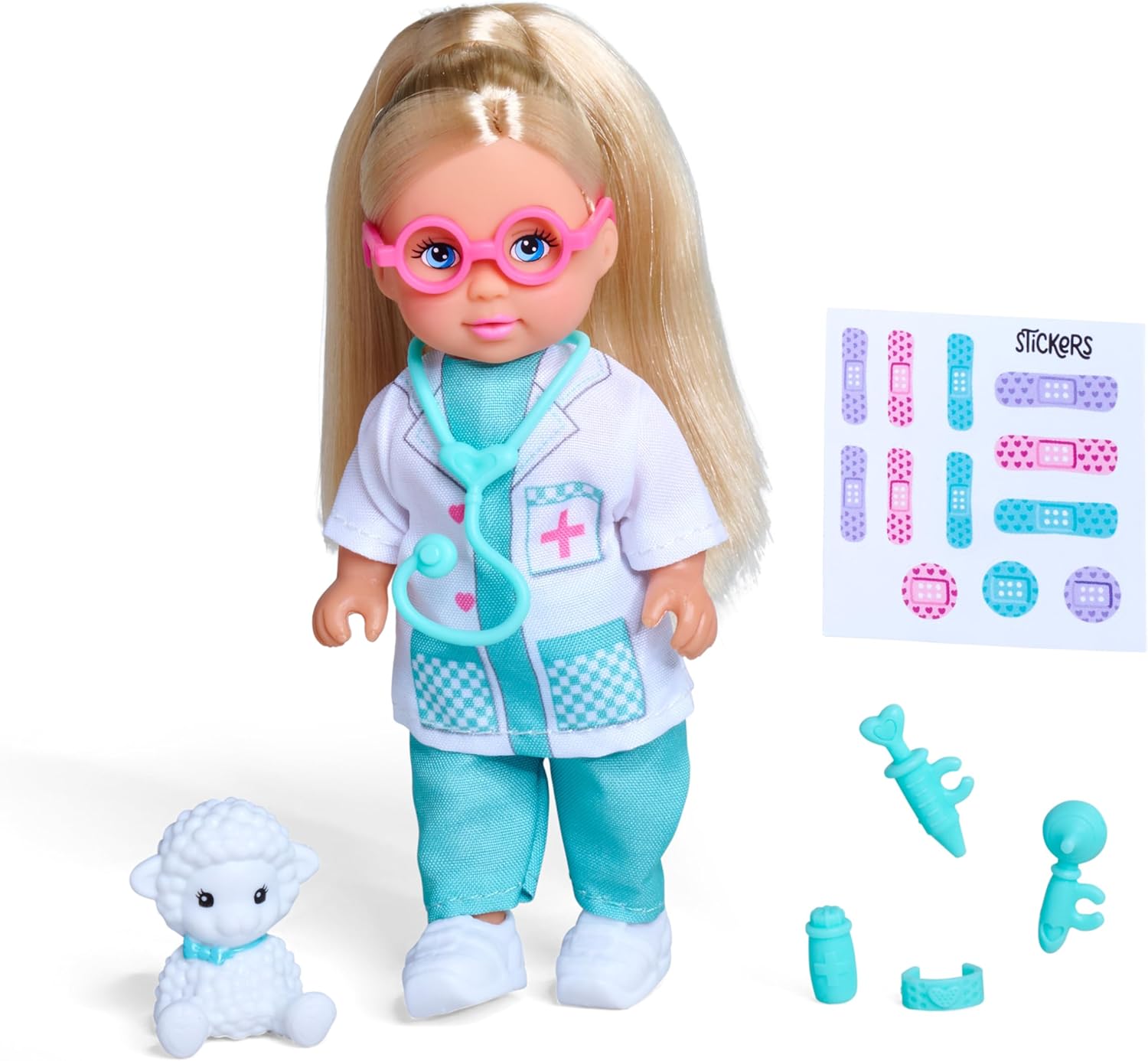 Simba Evi Love Pet Doctor Movable Doll with Veterinarian Accessories Simba Toys Yallatoys