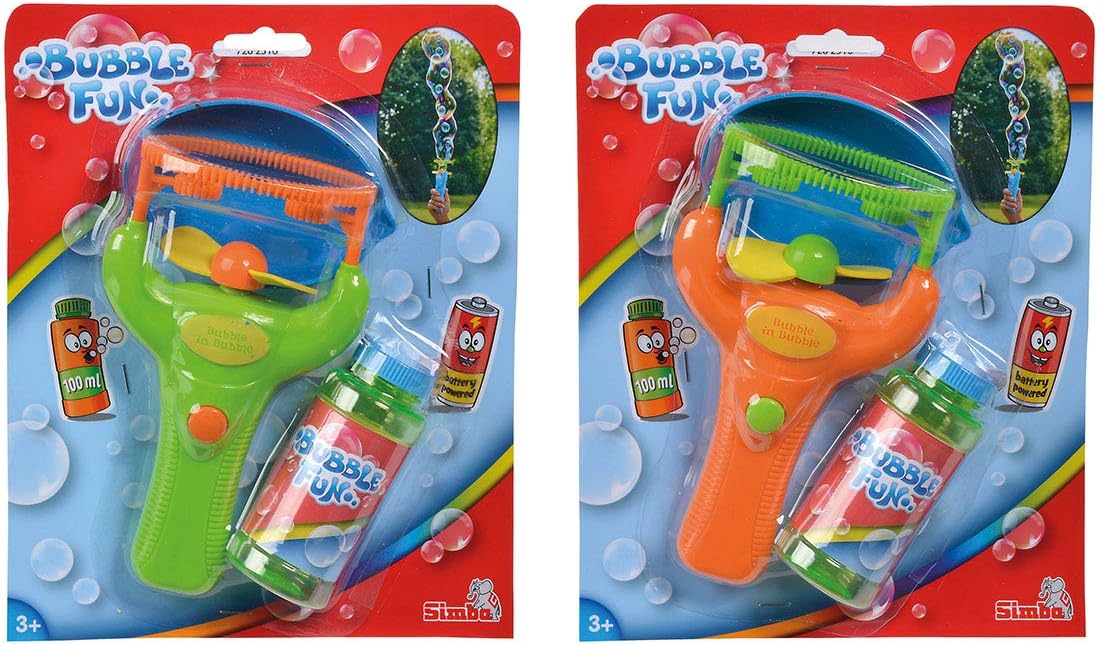Simba Bubble Fun Bubble Fan Assorted Simba Toys Yallatoys