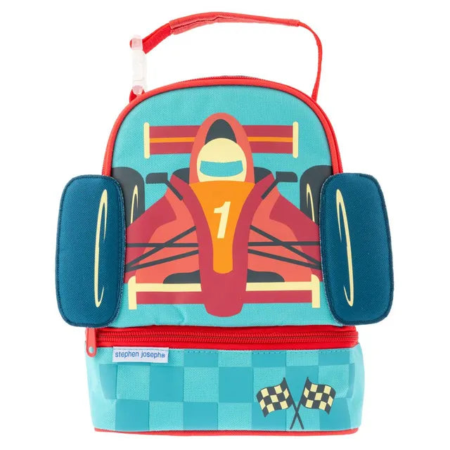 Stephen Joseph Race Car Lunch Pal Bag