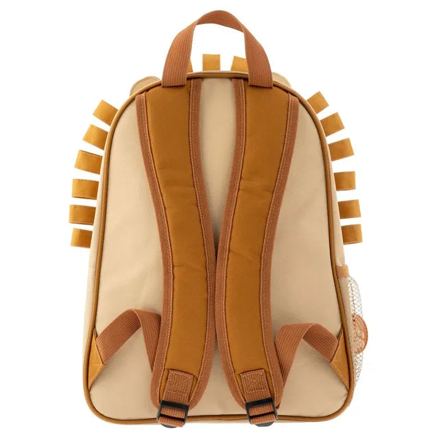 Stephen Joseph Lion Sidekick Backpack Yellow 14 Inch
