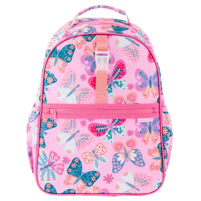 Stephen Joseph Butterfly All Over Printed Backpack Pink 16 Inch