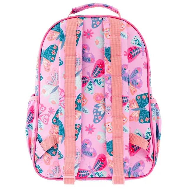 Stephen Joseph Butterfly All Over Printed Backpack Pink 16 Inch