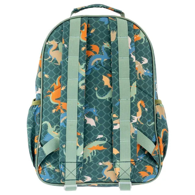 Stephen Joseph Dragon All Over Printed Backpack 16 Inch