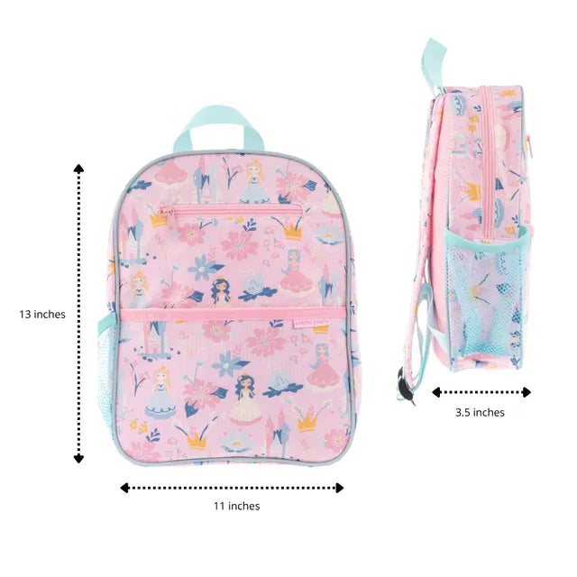 Stephen Joseph Princess Junior Backpack Pink 13 Inch