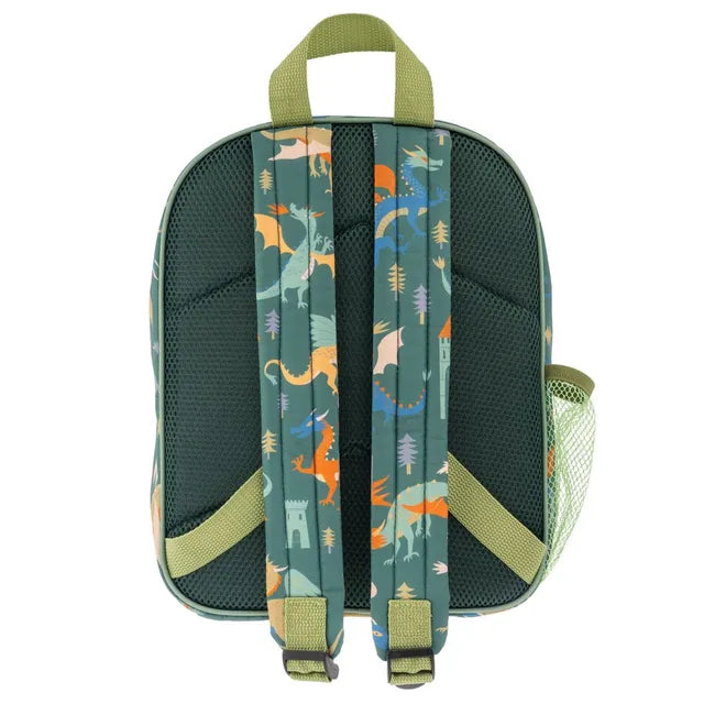 Stephen Joseph Dragon Junior Backpack Green 13 Inch