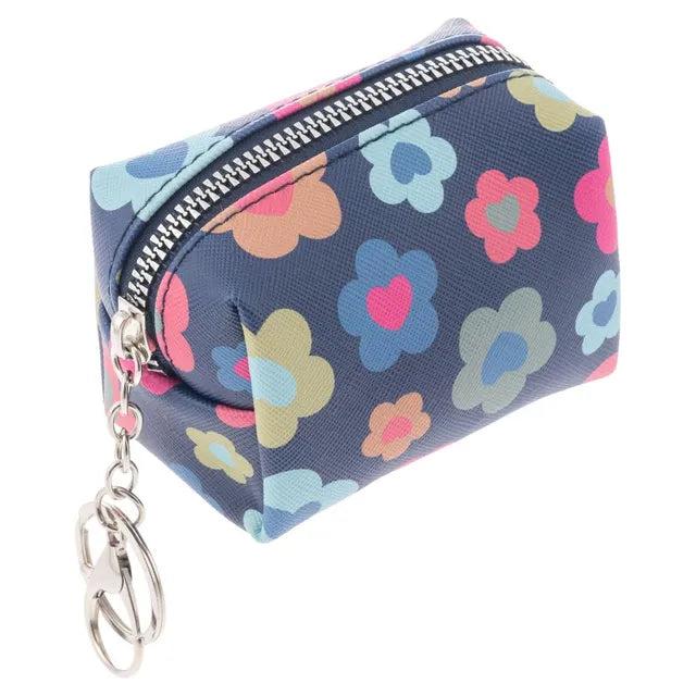 Stephen Joseph Flower Bag Charm Zipper Pouch