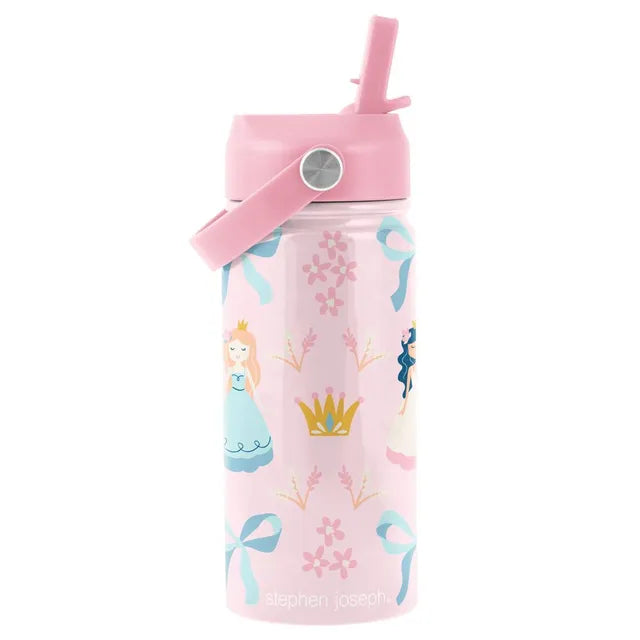 Stephen Joseph Princess Insulated Stainless Steel Water Bottle 420ml