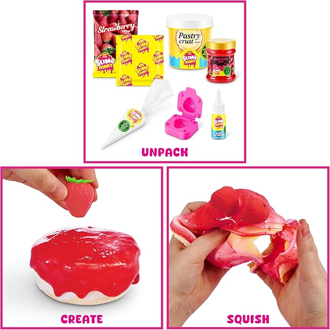 Slime Mart Series 1 Small Shopping Bag Strawberry Cheesecake