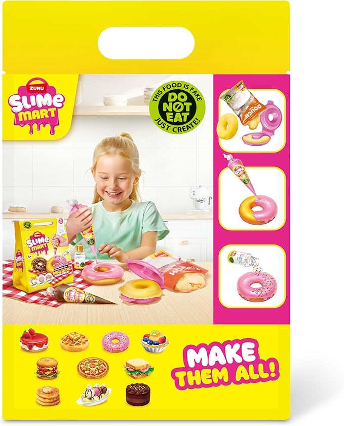 Slime Mart Series 1 Small Shopping Bag Strawberry Donut Kit