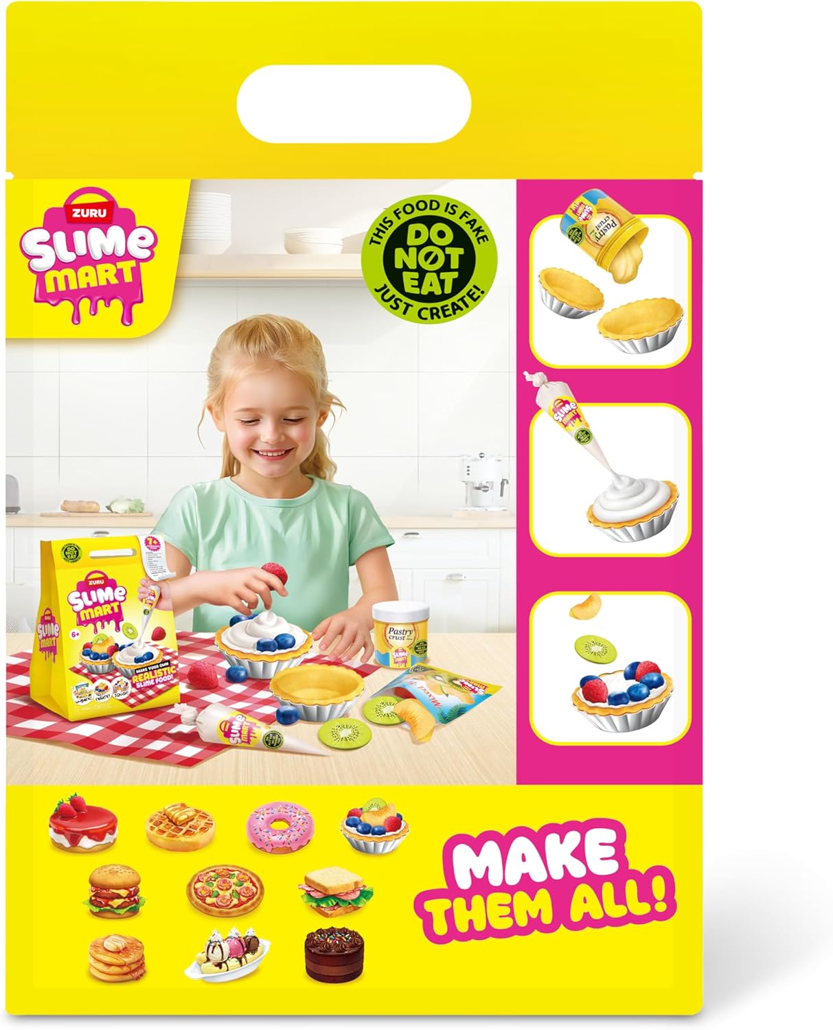 Slime Mart Series 1 Small Shopping Bag Fruit Tart Kit