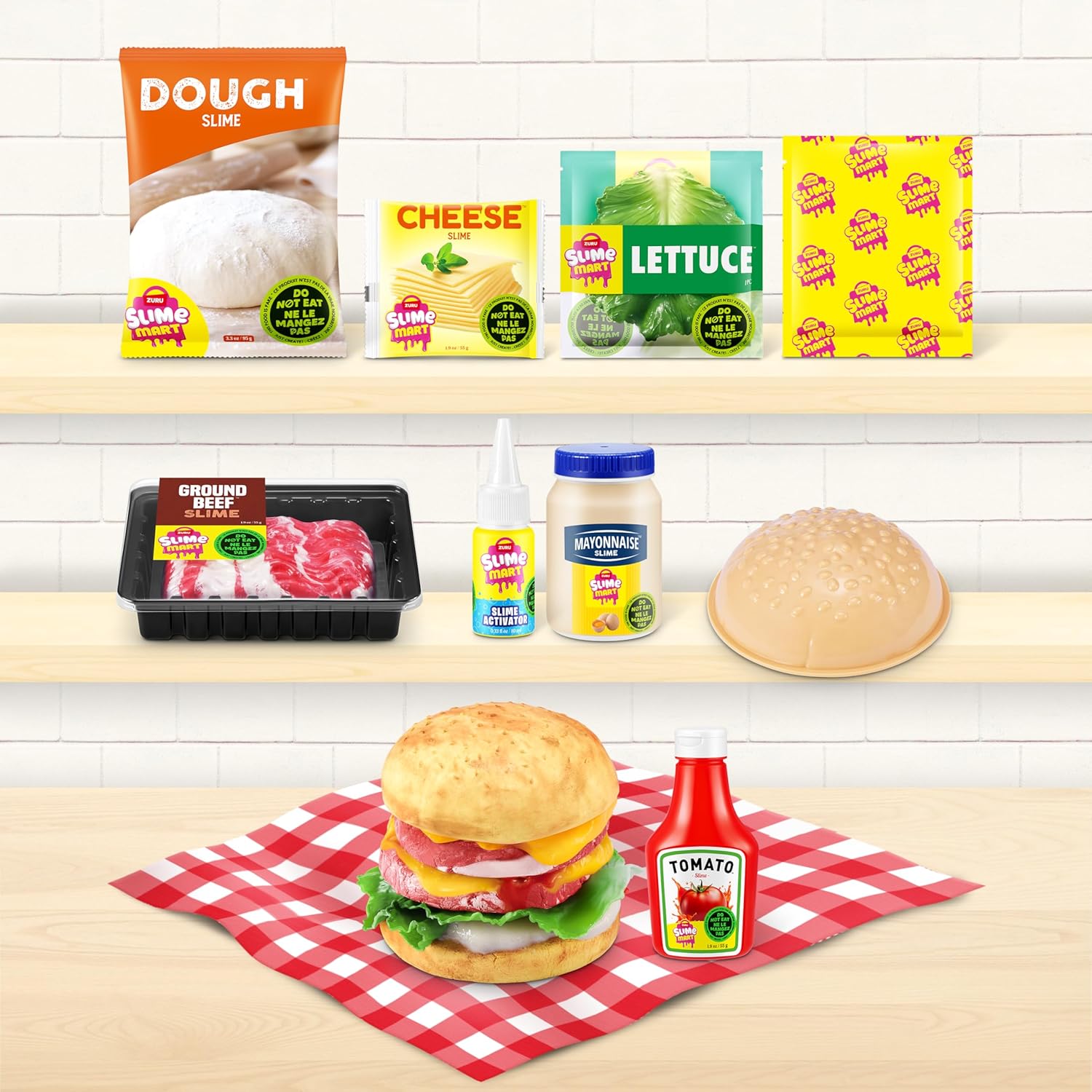 Slime Mart Small Basket Series 1 Burger