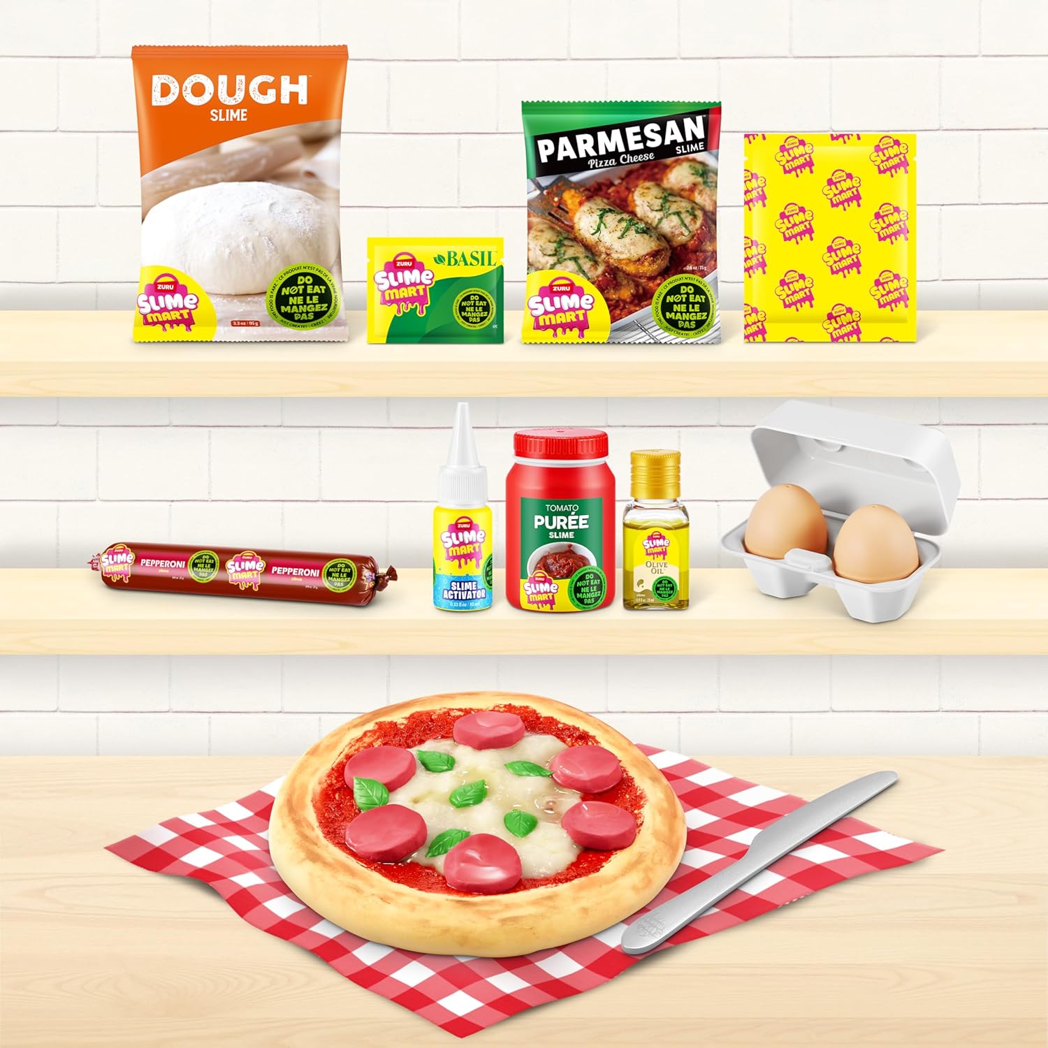 Slime Mart Small Basket Series 1 Pizza