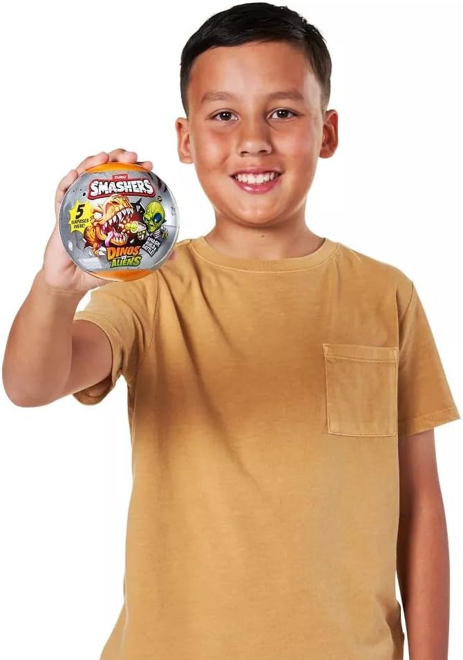 Smashers Dino vs Aliens Planet Figure Playset