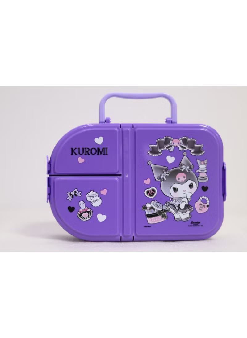 Sanrio Kuromi Snack Box-3 Dividers
