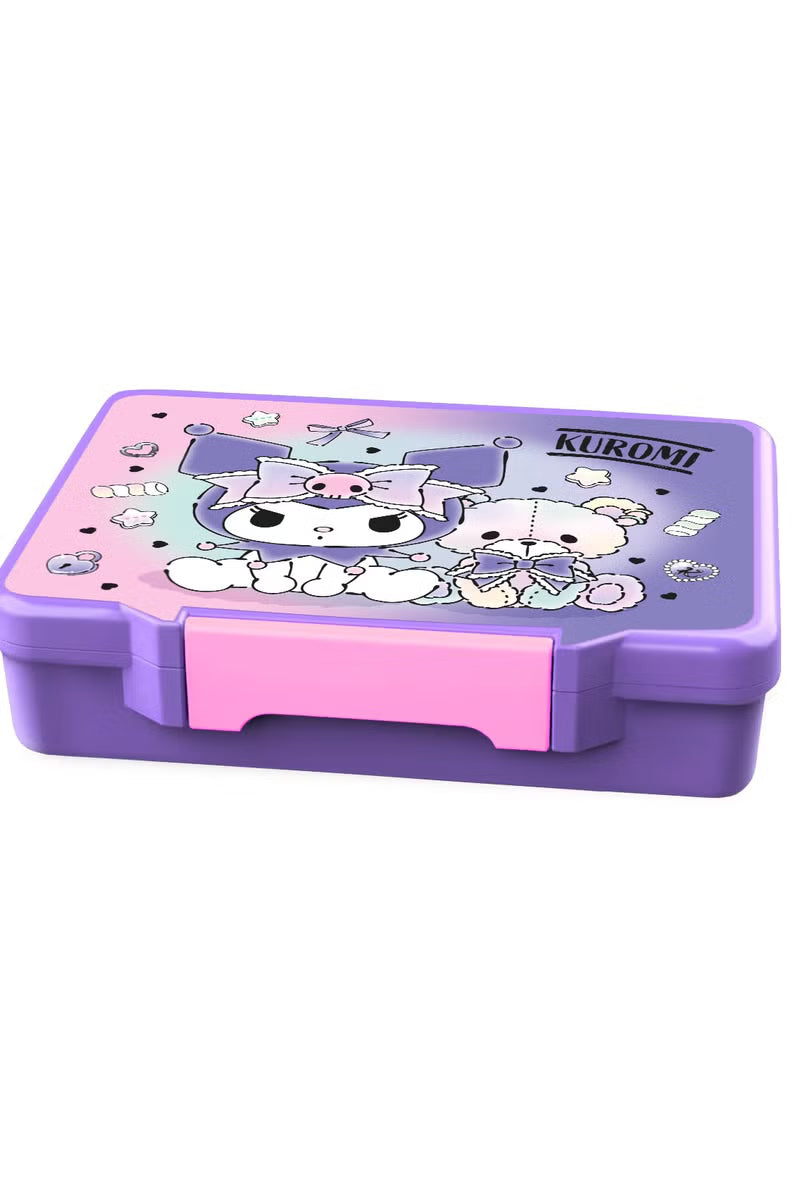 Sanrio Kuromi Bento Lunch Box with Cutlery