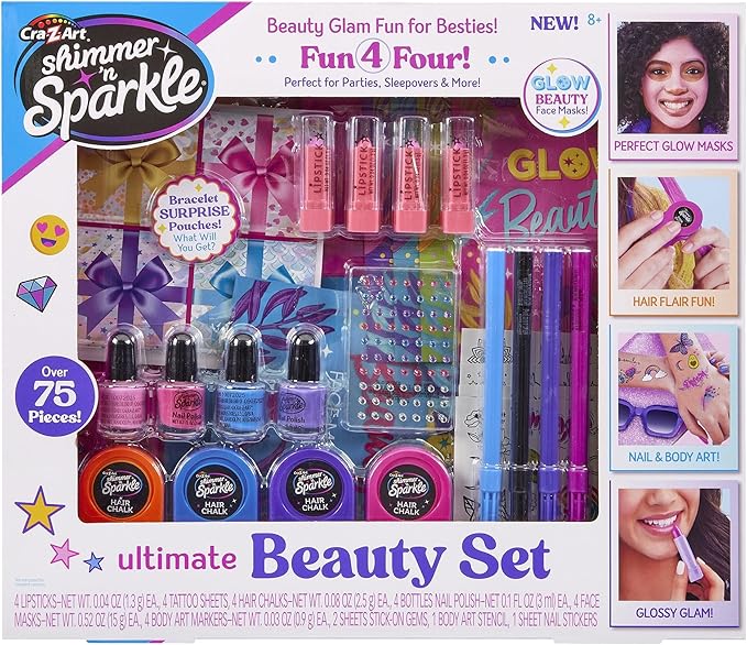 Shimmer N Sparkle Ultimate Beauty Set Shimmer 'N Sparkle Yallatoys
