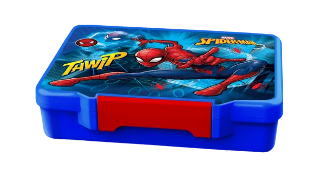 Spiderman Bento Lunch Box with Cutlery