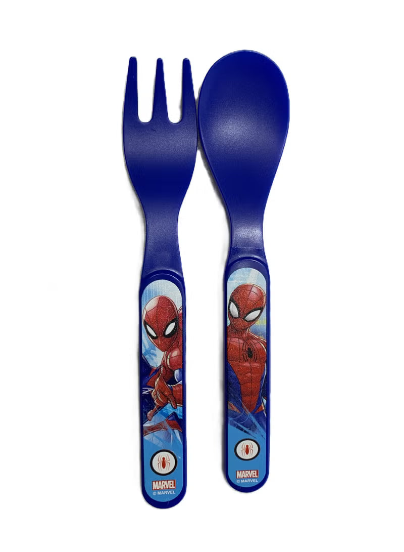 Spiderman Bento Lunch Box with Cutlery
