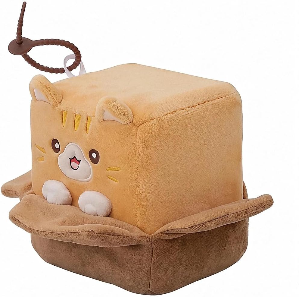 Square Pals Kitten Carton Plush 7cm