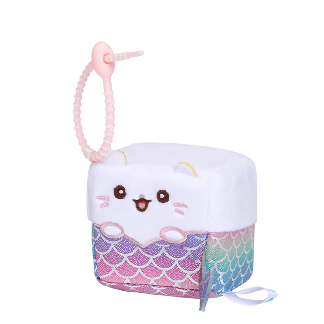 Square Pals Cat Mermaid Plush 7cm