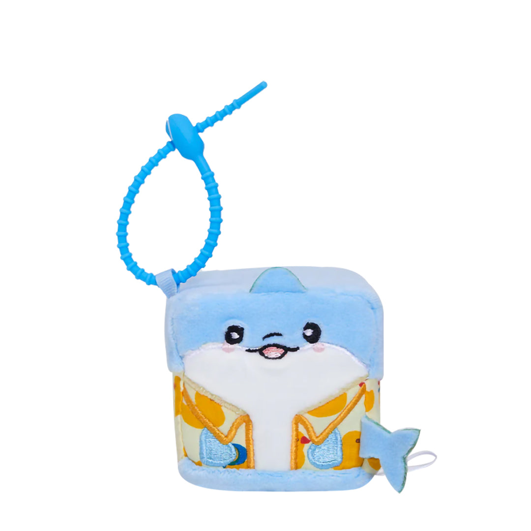 Square Pals Dolphin Plush 7cm