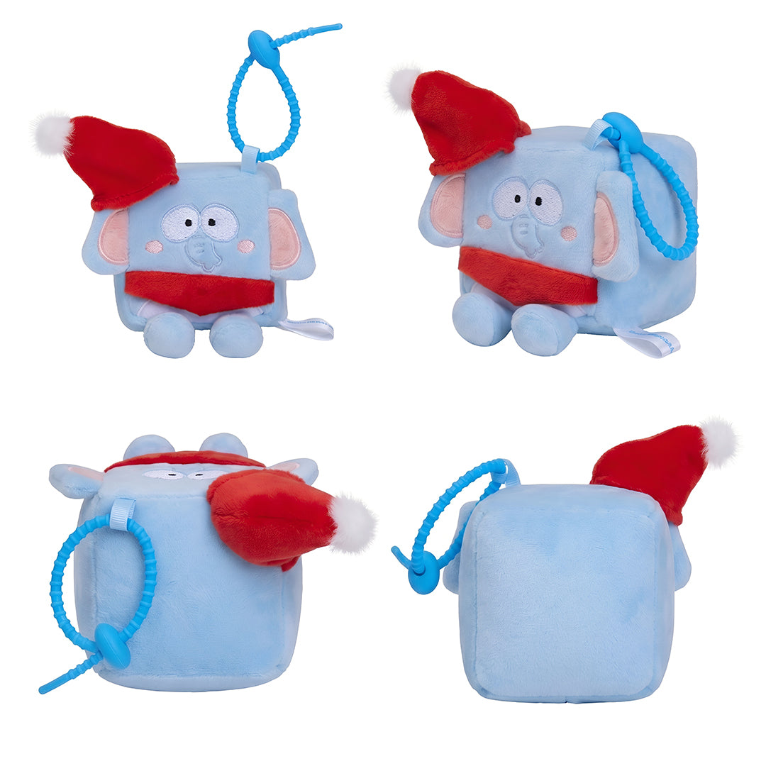 Square Pals Elephant Plush 7cm