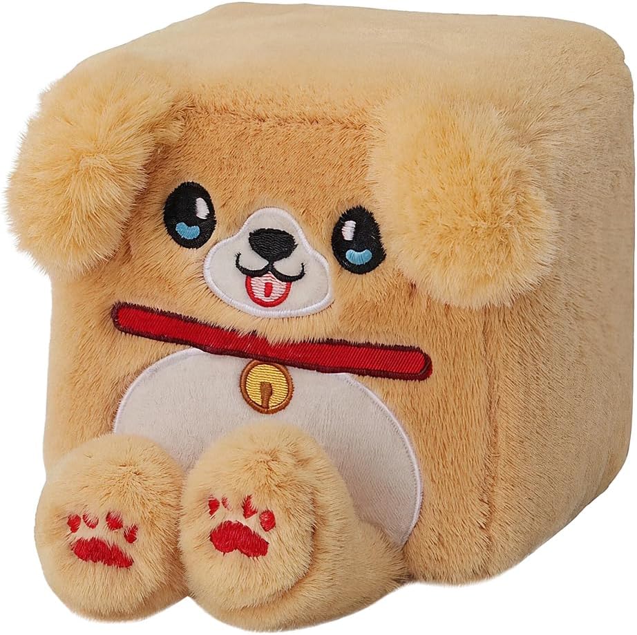 Square Pals Puppy Plush 10cm