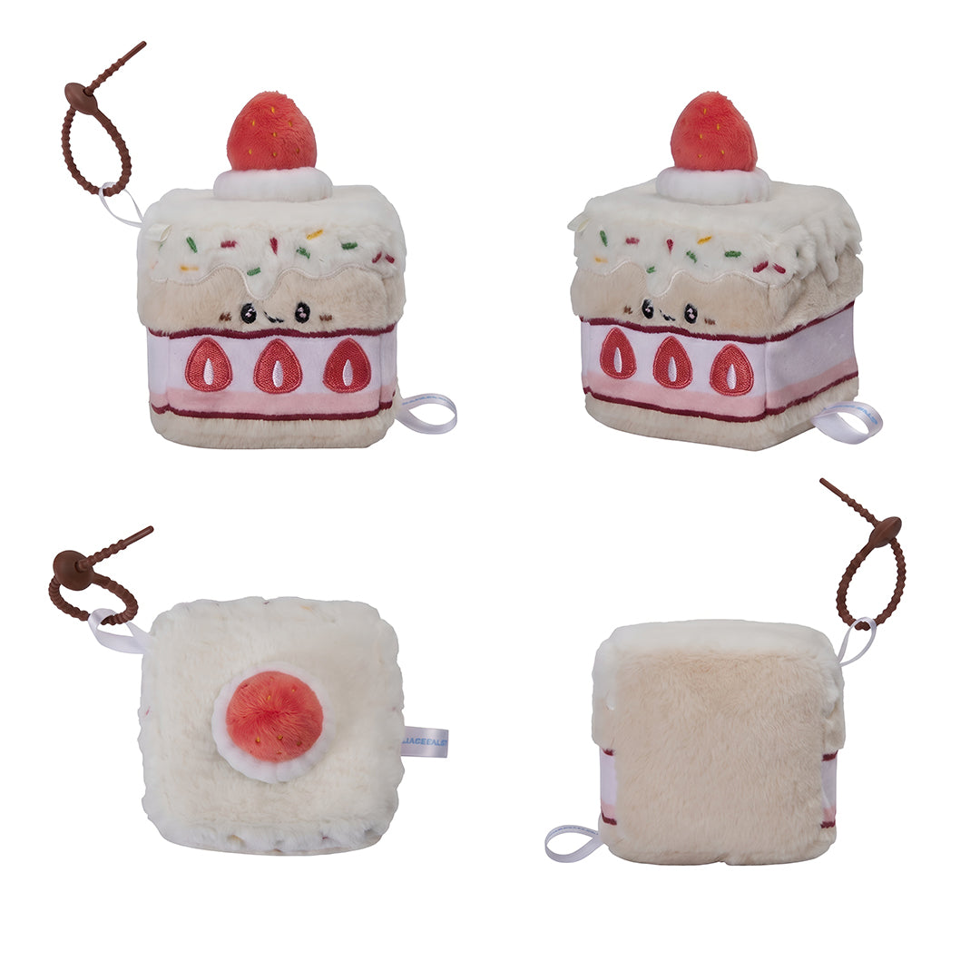 Square Pals Straberrycake Plush 7cm