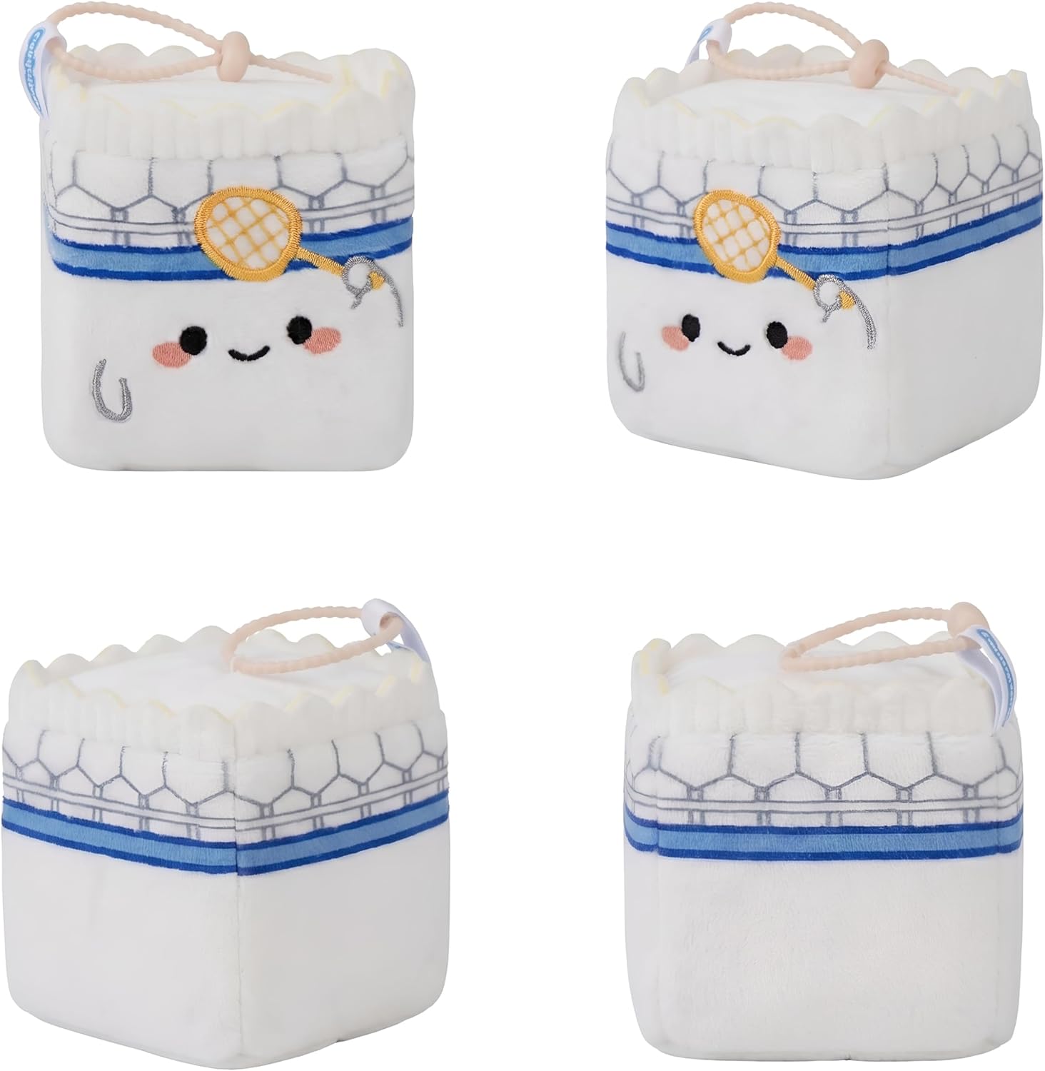 Square Pals Badminton Plush 7cm