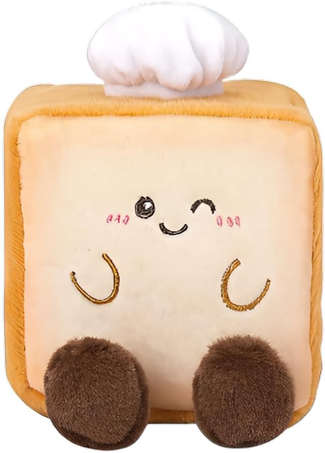 Square Pals Toast Plush 10cm