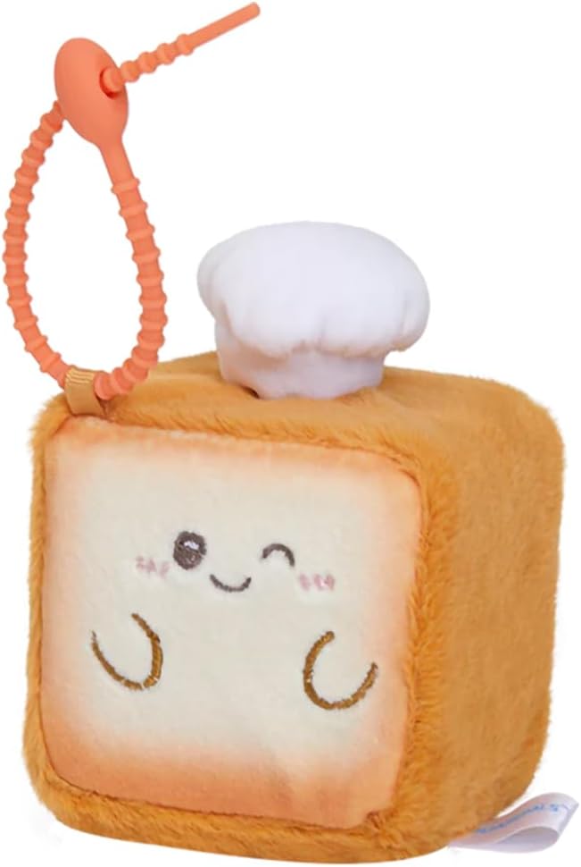 Square Pals Toast Plush 7cm