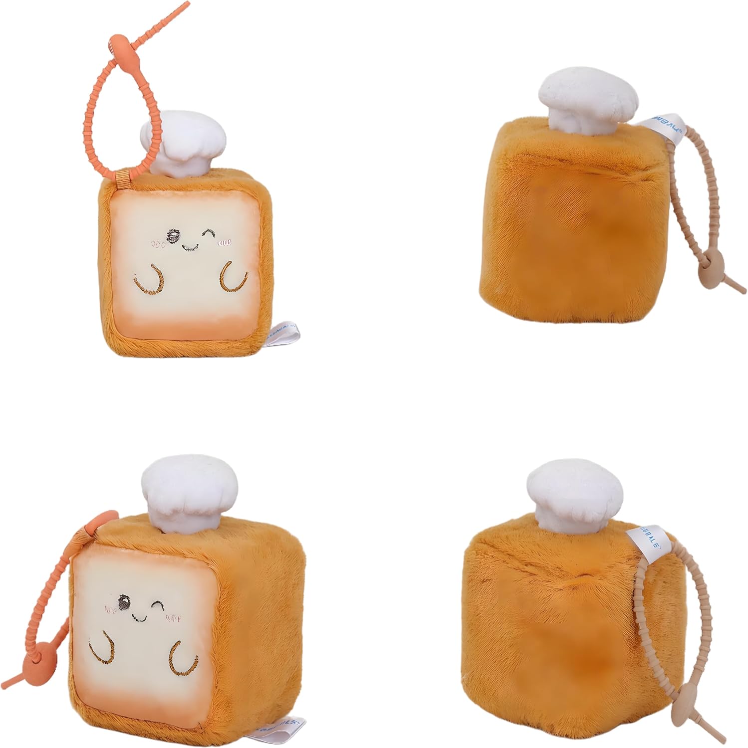 Square Pals Toast Plush 7cm