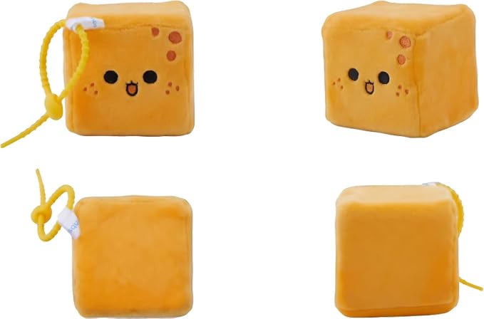 Square Pals Orange Plush 7cm