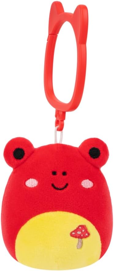 Squishmallows Plush Keychain Obu the Frog 9cm