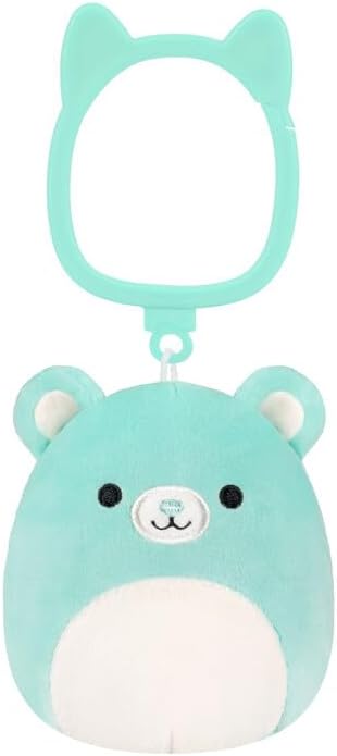 Squishmallows Plush Keychain Belinda the Teal Bear 9cm