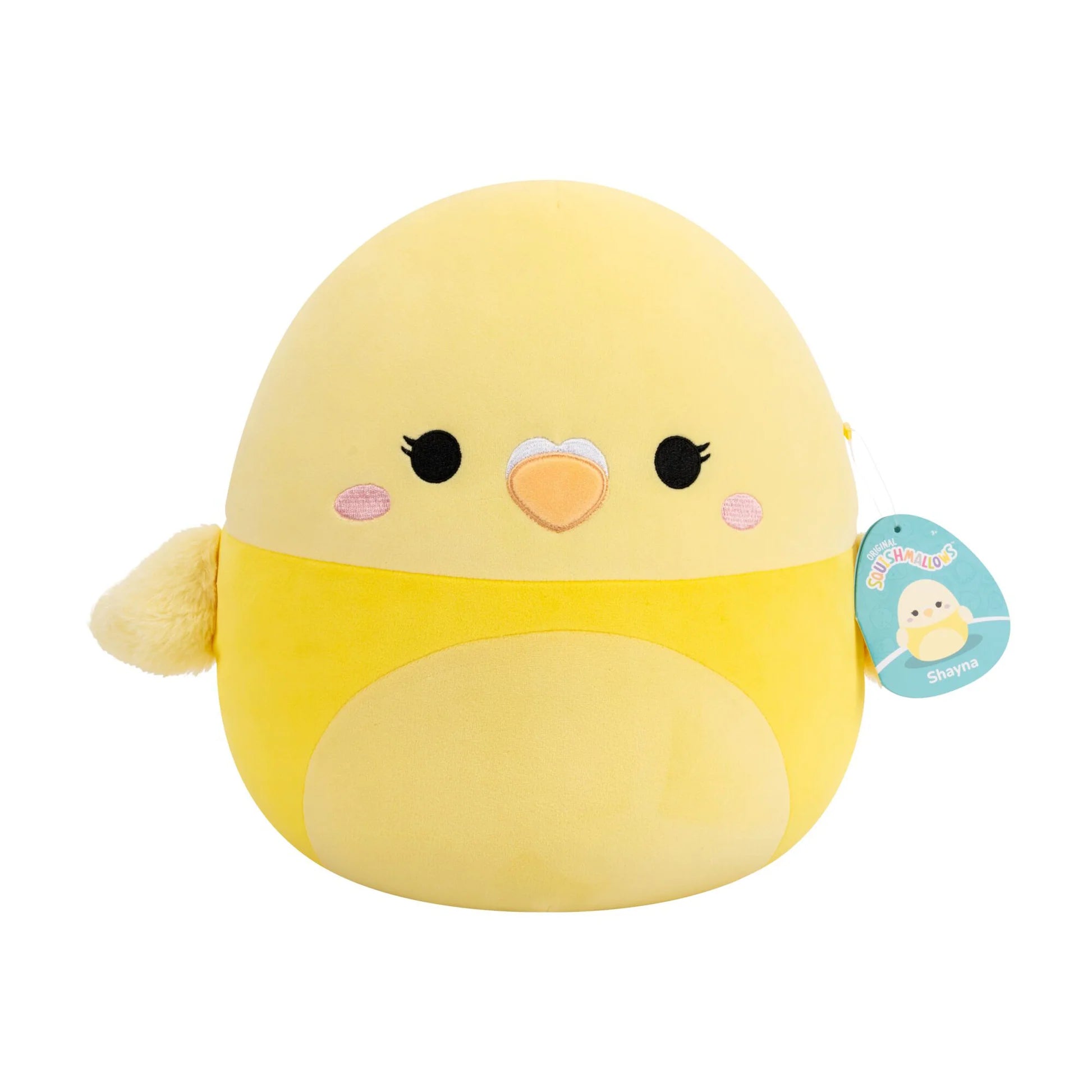 Squishmallows Shayna the Yellow Parakeet Bird 30 cm
