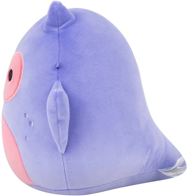 Squishmallows Toria Purple Sea Angel Fish Plush 13cm