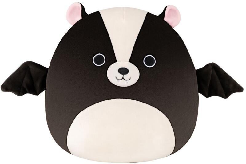 Squishmallows Skyler Black Skunk Bat Plush 30cm
