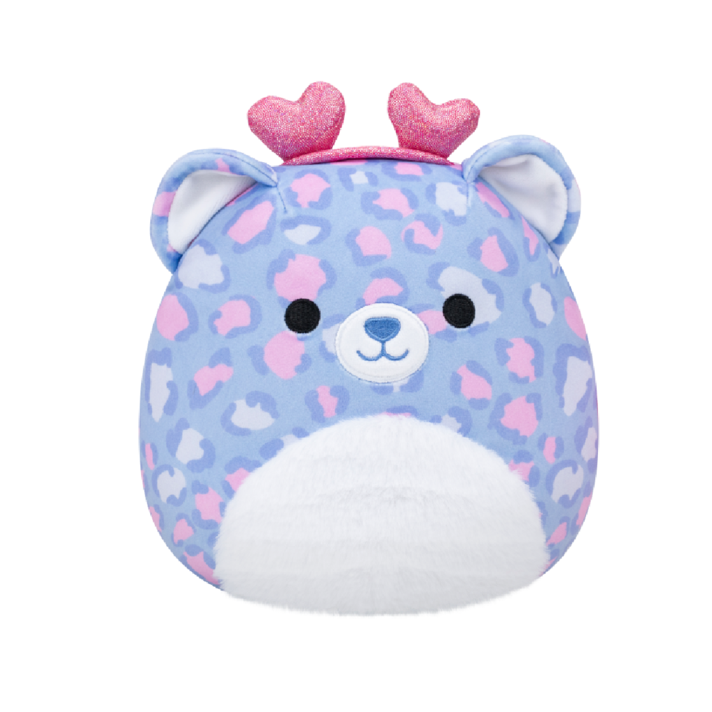 Squishmallows  Noam the Purple Patterened Leopard 7.5Inch