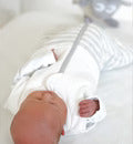 Sweet Dreamers Sleep Swaddle Bag Grey Stripe 2.5 Tog 3 to 12months Sweet Dreamers Yallatoys