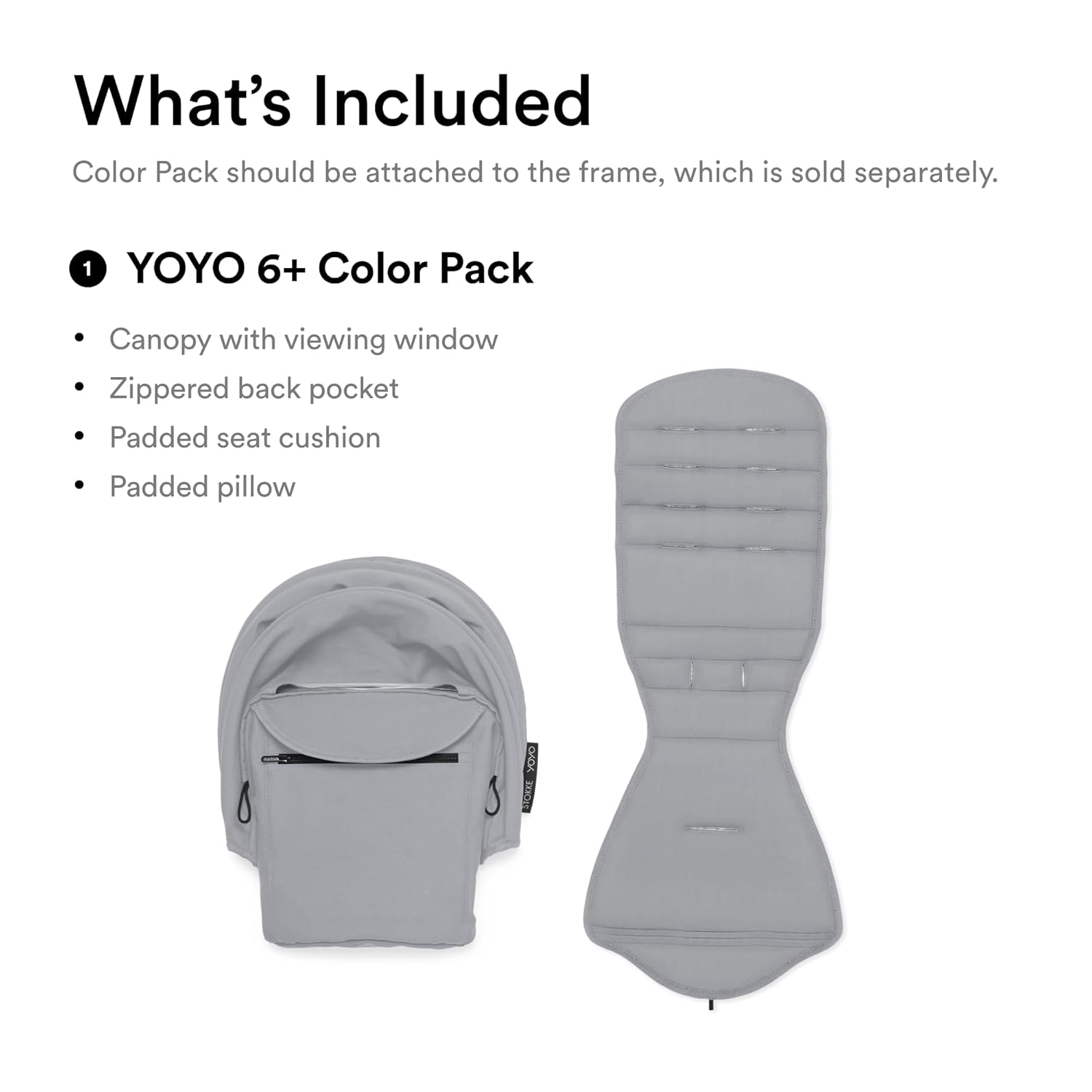 Stokke YOYO 6+ Color Pack Stone Stokke Yallatoys