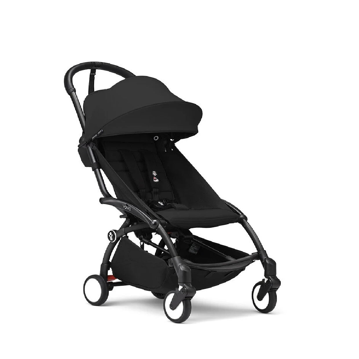 Stokke YOYO³ Frame Black With 6M+ color pack Black Stokke Yallatoys