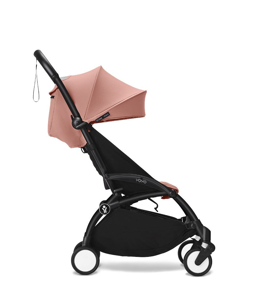 Stokke YOYO³ Frame Black With 6M+ color pack Ginger Stokke Yallatoys
