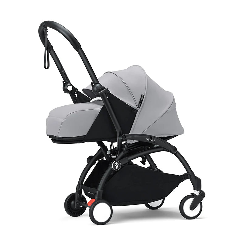 Stokke YOYO³ Frame Black With  Newborn Pack Stone Stokke Yallatoys