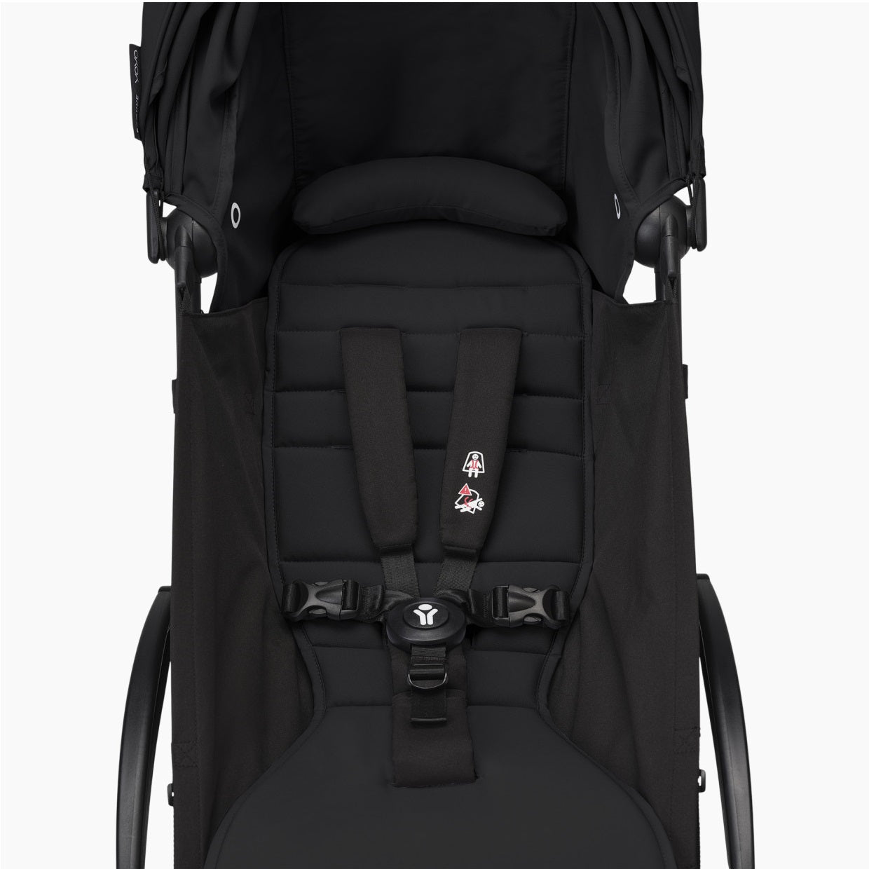 Stokke YOYO³ Frame White With 6M+ color pack Black Stokke Yallatoys