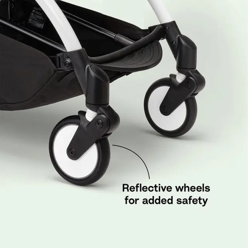 Stokke YOYO³ Frame White With 6M+ color pack Olive Stokke Yallatoys