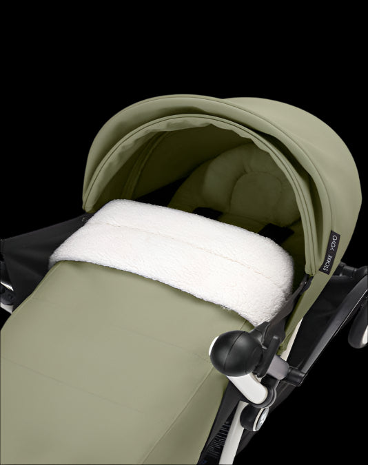 Stokke YOYO³ Frame White With Newborn Pack Olive Stokke Yallatoys