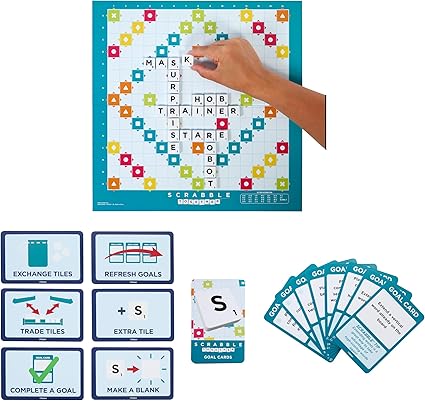Scrabble Classic Wooden Letter Tiles